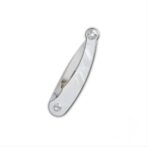 ⁦QSP Dolphin Liner Lock Pocket Knife 14C28N Blade White pearl shell Handle⁩ - الصورة ⁦3⁩