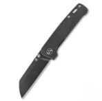 QSP Penguin 154CM Blade Black Stonewashed Titanium Handle