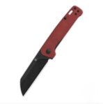 QSP Penguin V2 Liner Lock Pocket Knife D2 blade Red Micarta handle
