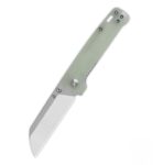QSP Penguin V2 Liner Lock Pocket Knife D2 satin blade Jade G10 handle