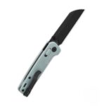 QSP Penguin Glyde Lock Pocket Knife 14C28N Black Blade Ice Cream Blue FRN Handle - Image 2