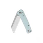 QSP Penguin Glyde Lock Pocket Knife 14C28N Satin Blade Ice Cream Blue FRN Handle - Image 3