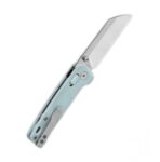 QSP Penguin Glyde Lock Pocket Knife 14C28N Satin Blade Ice Cream Blue FRN Handle - Image 4