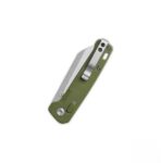 QSP Penguin Glyde Lock Pocket Knife 14C28N Satin Blade OD Green FRN Handle - Image 2
