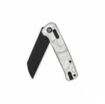 QSP Penguin Glyde Lock Pocket Knife 14C28N Black Blade G10 with Aluminum Foil Handle - Image 2