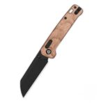 QSP Penguin Glyde Lock Pocket Knife 14C28N Black Blade G10 with Copper Foil Handle - Image 4