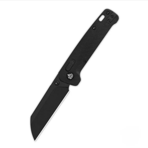 QSP Penguin Glyde Lock Pocket Knife 14C28N Blade Black FRN Handle