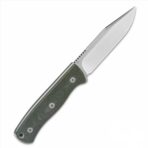 QSP Bison V2 Fixed Blade Knives Hunting knives D2 Satin Blade Micarta handle - Image 3