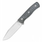 QSP Bison V2 Fixed Blade Knives Hunting knives D2 Satin Blade Micarta handle