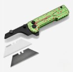 U1 Ultra Zombie Edition Green Utility Knife with Ceramic Blade - Image 8