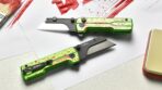U1 Ultra Zombie Edition Green Utility Knife with Ceramic Blade - Image 7