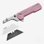 U1 Ultra Zombie Pink Utility Knife with Ceramic Blade - Image 3
