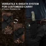 Kizer Drop Bear® Fix 7 AEB-L Micarta - Image 6
