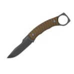 Kizer Billy Bones Deep-Grooved G10 Handle Lightweight Tactical AEB-L Fixed Blade - Image 3