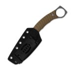 Kizer Billy Bones Deep-Grooved G10 Handle Lightweight Tactical AEB-L Fixed Blade - Image 2