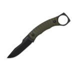 Kizer Billy Bones  Deep-Grooved G10 Handle Lightweight Tactical AEB-L Fixed Blade - Image 3