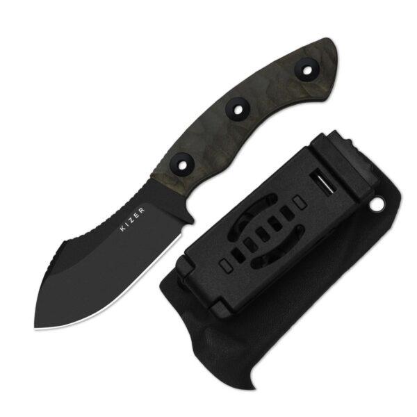 Kizer Rook 10V Richlite  Fixed Blade