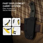 Kizer Rook 10V Richlite  Fixed Blade - Image 5