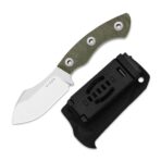 Kizer Rook AEB-L Micarta Fixed Blade