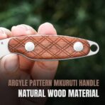 Kizer Muskrat S35VN Mkuruti Wood - Image 5