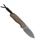 ⁦Kizer Drop Bear Fix 14C28N Burlap Micarta⁩ - الصورة ⁦2⁩