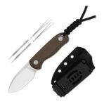 Kizer Drop Bear Fix Norplex UltreX Micarta 14C28N