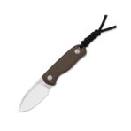 ⁦Kizer Drop Bear Fix Norplex UltreX Micarta 14C28N⁩ - الصورة ⁦4⁩