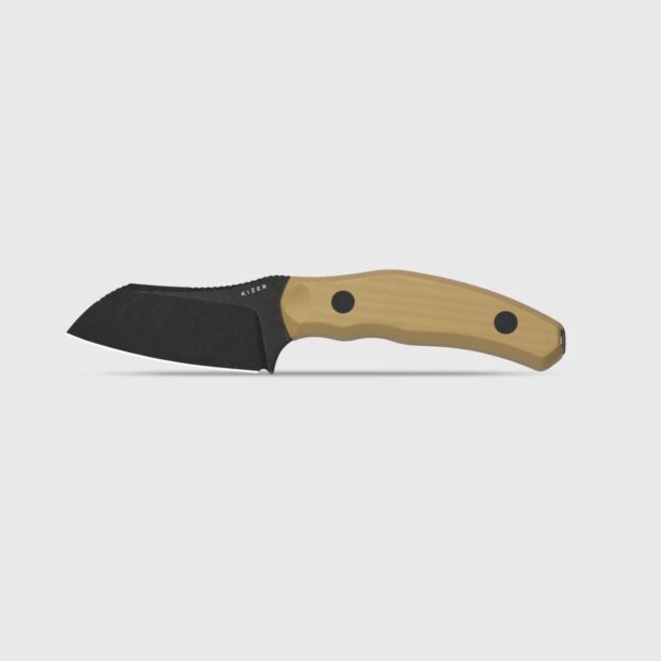 Kizer Bulldog Fix One-Piece G10 Handle 14C28N Fixed Blade