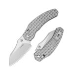 Kizer Mini Bulldog S45VN Steel Titanium Handle - Image 2