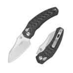 Kizer Mini Bulldog S45VN Steel Carbon Fiber Handle - Image 2