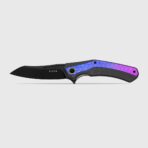 Kizer Draca Flipper S45VN Aluminum & Crystallized Titanium