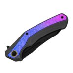 Kizer Draca Flipper S45VN Aluminum & Crystallized Titanium - Image 4