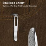 Kizer Sheepdog Knives C01C Kizer Clutch Lock ELMAX Norplex UltreX Micarta - Image 6