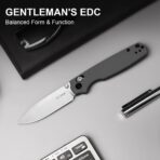 Kizer Pokiman CD Clutch Lock Drop Point Four-Finger Full Grip Aluminum - Image 5