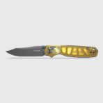 Kizer Pokiman CC  Clutch Lock Clip Point Four-Finger Full Grip Clear PEI