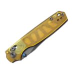 Kizer Pokiman CC  Clutch Lock Clip Point Four-Finger Full Grip Clear PEI - Image 4