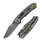 ⁦Kizer Feweed S90V Titanium+ Fat Carbon（Toxic Storm）⁩ - الصورة ⁦2⁩