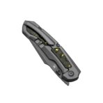 ⁦Kizer Feweed S90V Titanium+ Fat Carbon（Toxic Storm）⁩ - الصورة ⁦6⁩