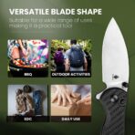⁦Kizer Mini Grouper Nitro V G10 Carbon Fiber⁩ - الصورة ⁦8⁩