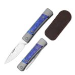 Kizer Little Grand M390 Titanium & Titanium Damascus Limited To 150 Pcs - Image 2