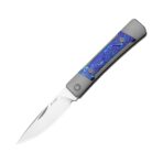 Kizer Little Grand M390 Titanium & Titanium Damascus Limited To 150 Pcs - Image 3