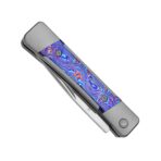 Kizer Little Grand M390 Titanium & Titanium Damascus Limited To 150 Pcs - Image 5
