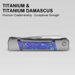 Kizer Little Grand M390 Titanium & Titanium Damascus Limited To 150 Pcs - Image 6