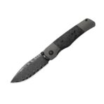 Kizer Coywolf | Damascus Blade Titanium & Carbon Fiber Handle Frame Lock - Image 2