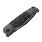 Kizer Coywolf | Damascus Blade Titanium & Carbon Fiber Handle Frame Lock - Image 4
