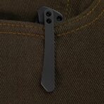 Kizer Coywolf | Damascus Blade Titanium & Carbon Fiber Handle Frame Lock - Image 9