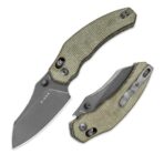 ⁦Kizer Bulldog Nitro-V Micarta⁩ - الصورة ⁦2⁩