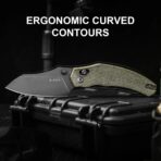 ⁦Kizer Bulldog Nitro-V Micarta⁩ - الصورة ⁦5⁩