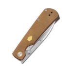 Kizer Retro Nitro-V Steel Micarta & Brass Handle - Image 4