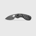 Kizer Microbe Kizer Button Liner Lock Micarta With Vortex Pattern 14C28N